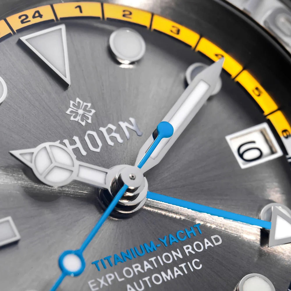 THORN Titanium Helium Valve NH34 GMT Watch – Cronos Watch Store