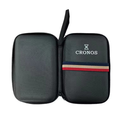 Cronos Watch Box EVA Oxford Fabric Storage Bag Zipper Foam Contained Net Lining