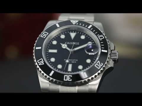 ☆Xmas Sale☆Cronos Water Ghost Luxury Dive Watch PT5000 Movement L6005- –  Cronos Watch Store