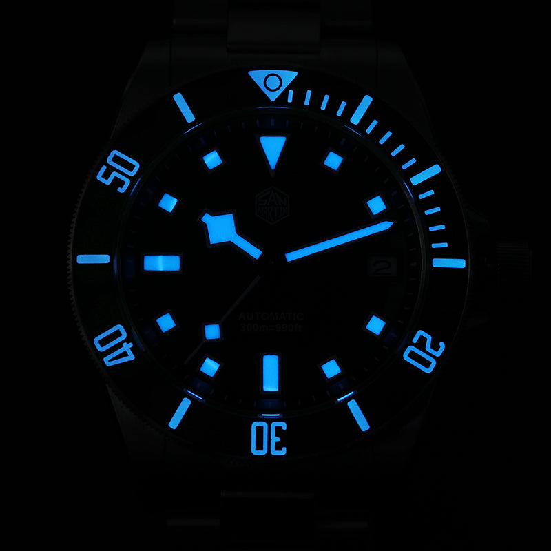 Watchdives x San Martin ST2130 Titanium 39mm Dive Watch SN0121TE