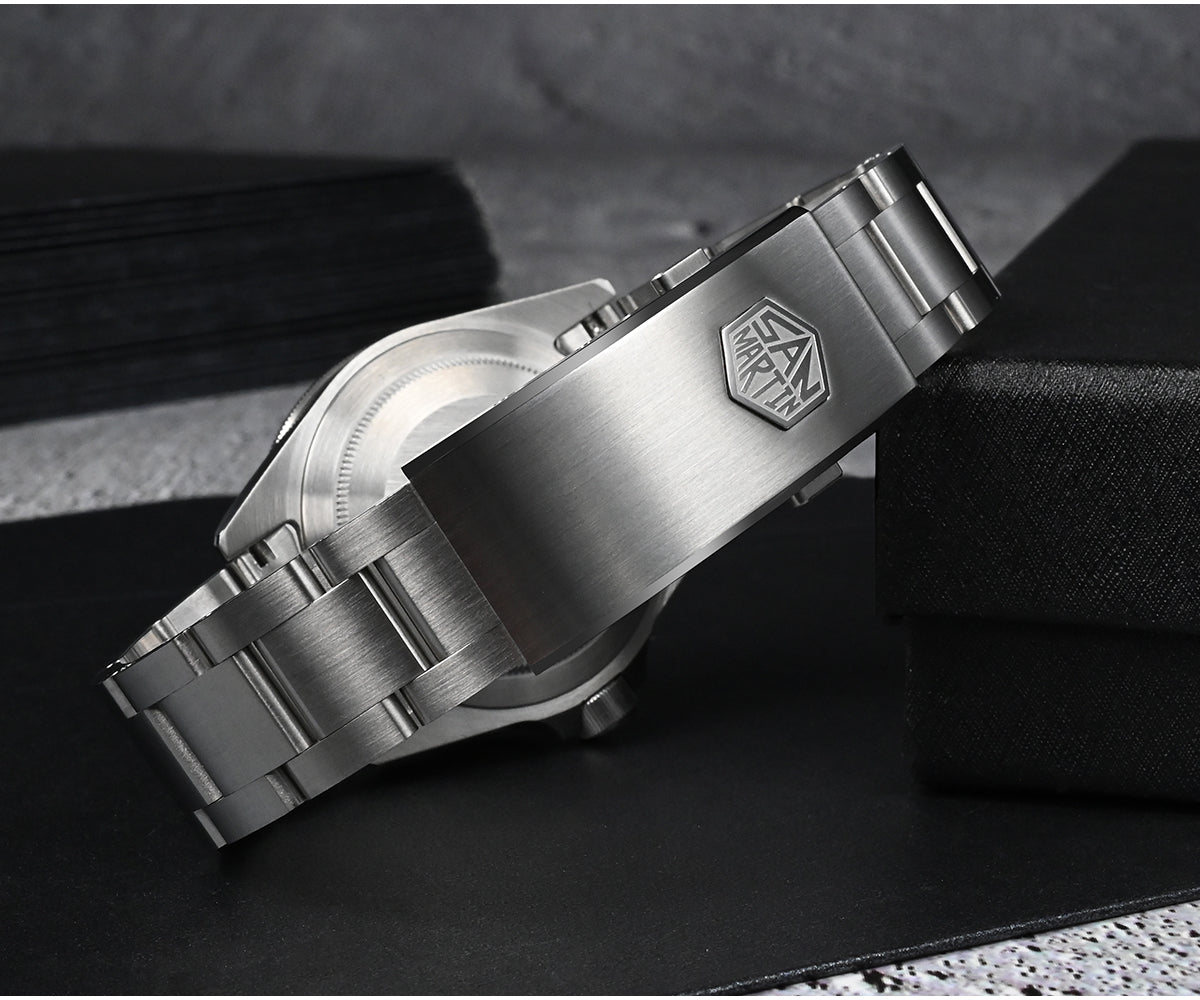 Watchdives x San Martin ST2130 Titanium 39mm Dive Watch SN0121TE
