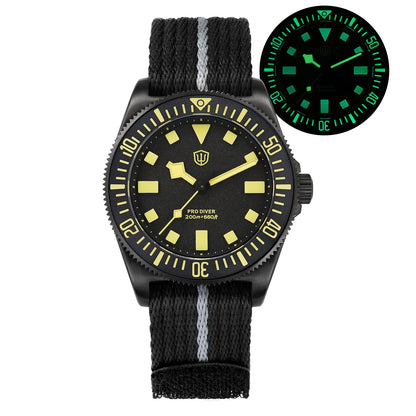 🔥WeeklyDeals🔥Watchdives 38mm EXD Titanium Diver Watch