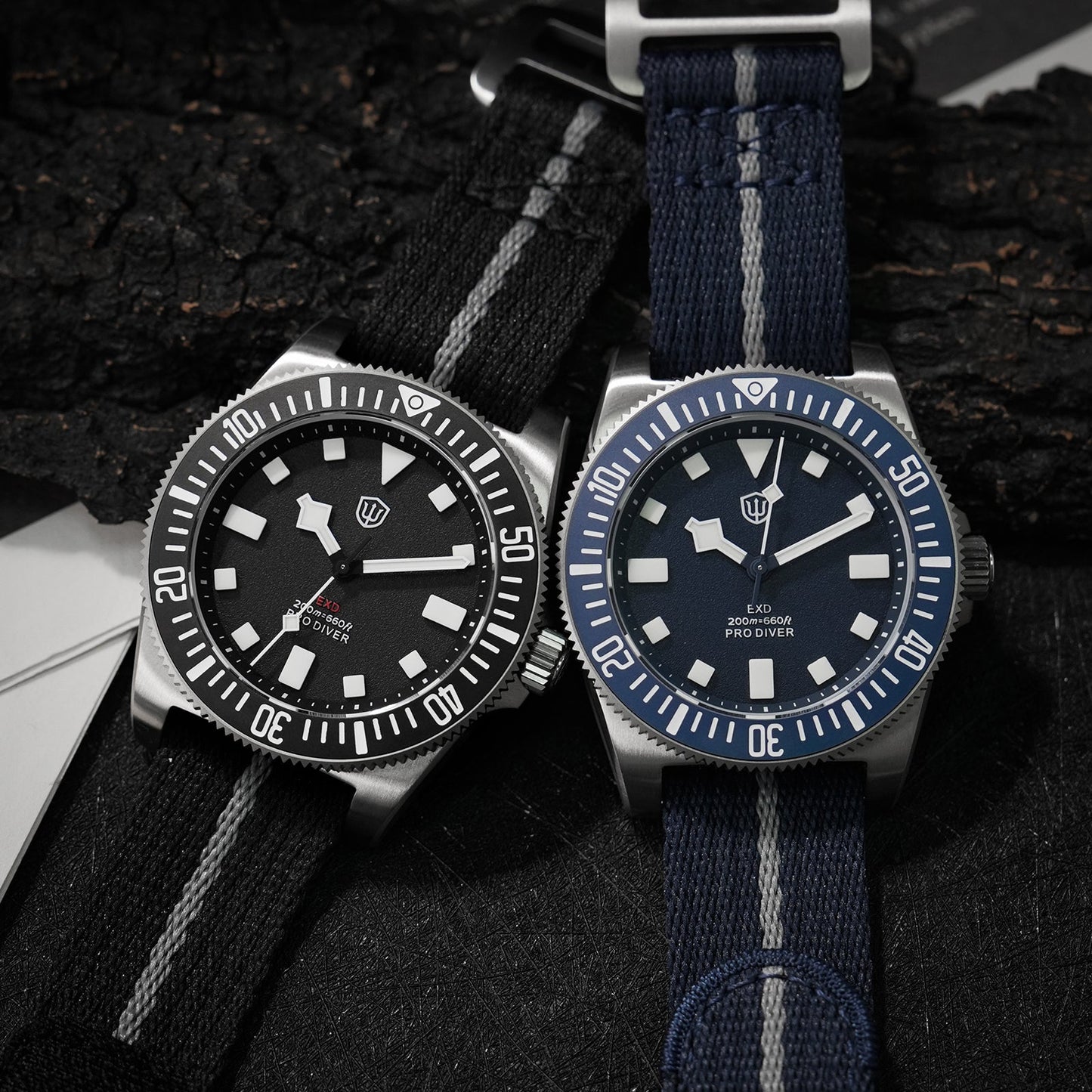 🔥WeeklyDeals🔥Watchdives 40mm EXD Titanium Diver Watch