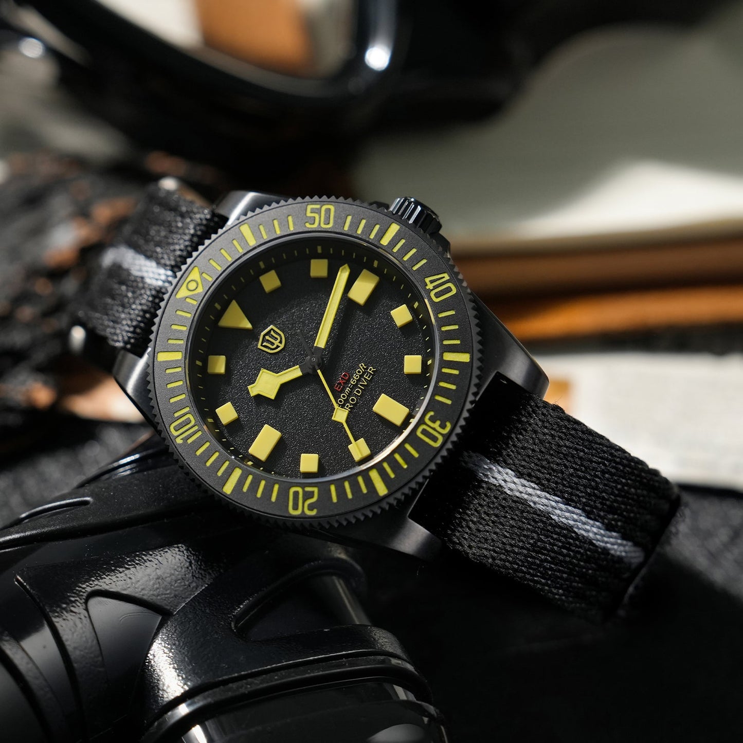 🔥WeeklyDeals🔥Watchdives 40mm EXD Titanium Diver Watch