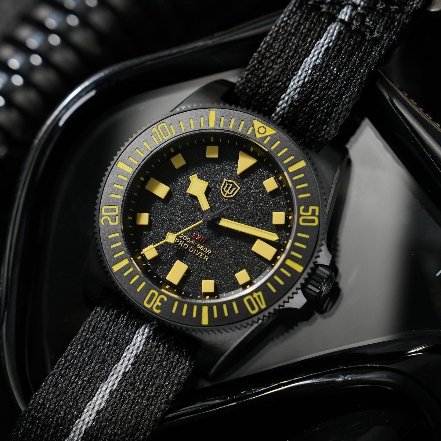 🔥WeeklyDeals🔥Watchdives 40mm EXD Titanium Diver Watch