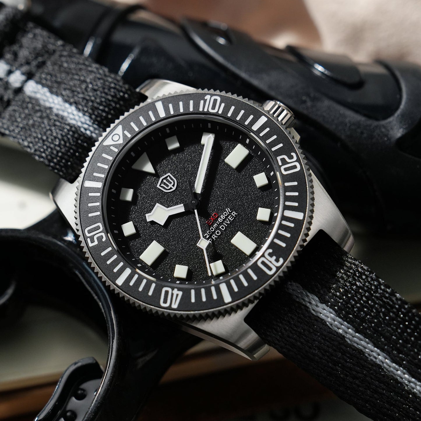 🔥WeeklyDeals🔥Watchdives 40mm EXD Titanium Diver Watch