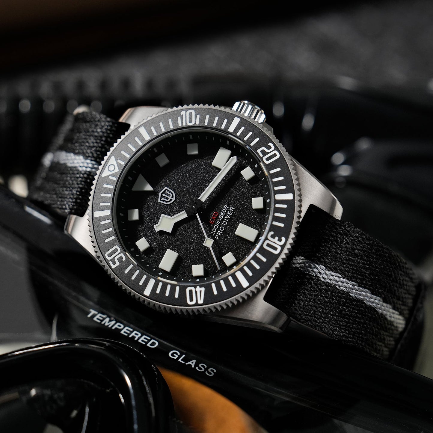🔥WeeklyDeals🔥Watchdives 40mm EXD Titanium Diver Watch