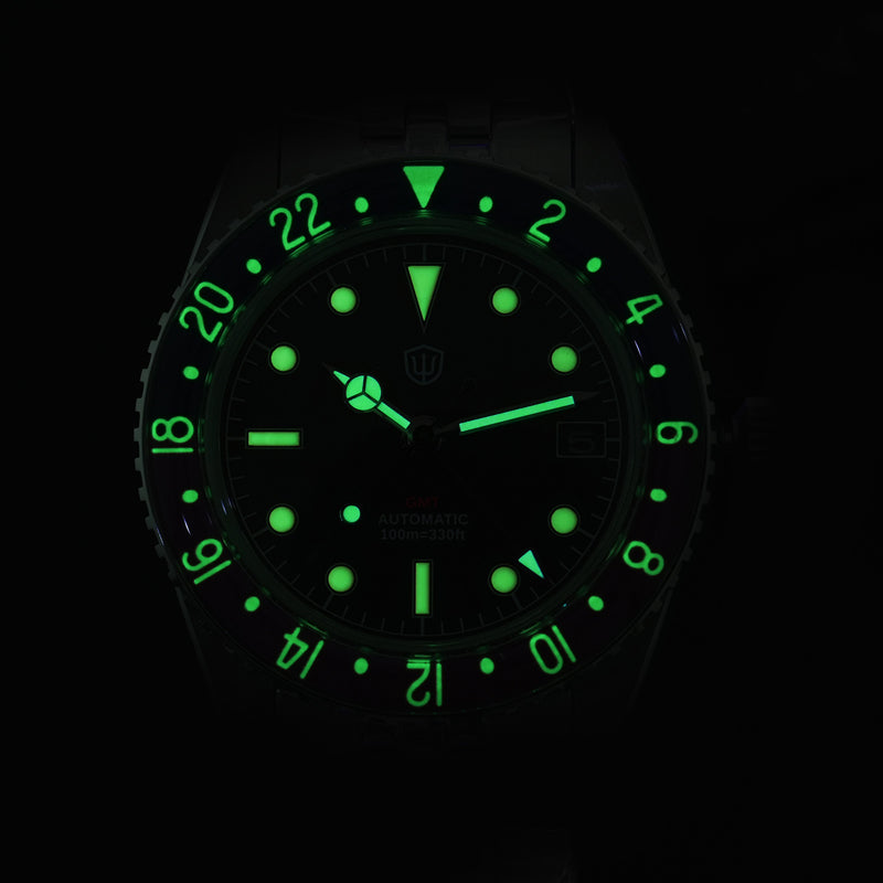 Watchdives WD6542 38mm GMT Men Watch