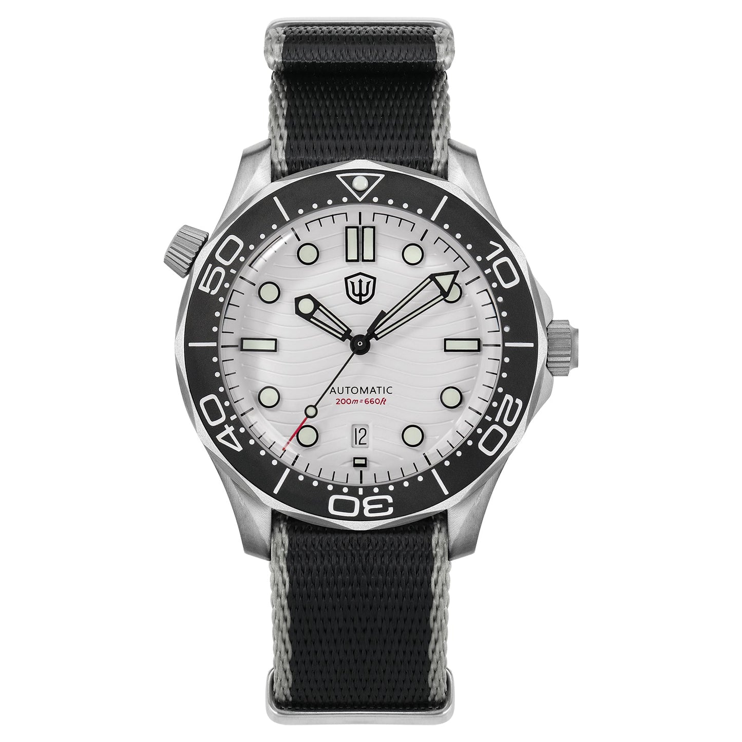 Watchdives WD007 Top Hat Sapphire PT5000 Titanium Dive Watch