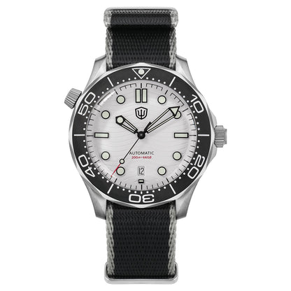 Watchdives WD007 Top Hat Sapphire PT5000 Titanium Dive Watch