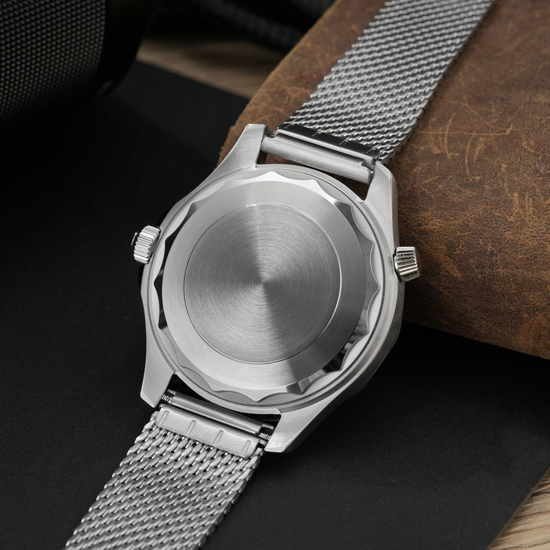 Watchdives WD007 Top Hat Sapphire PT5000 Titanium Dive Watch