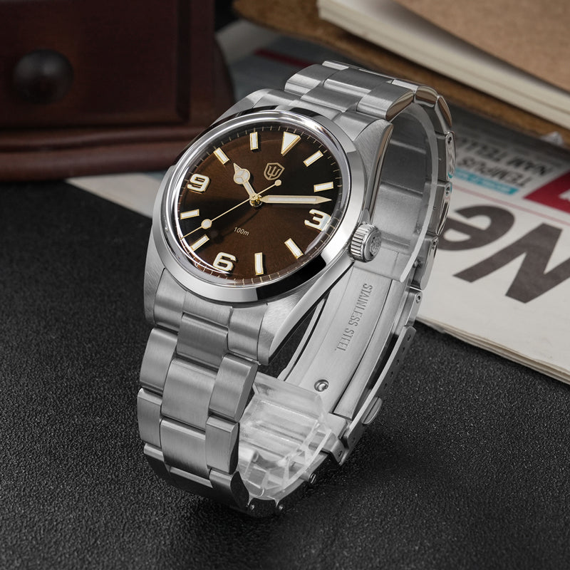 Watchdives WD1016 37mm VH31 Explore Men Watch V2