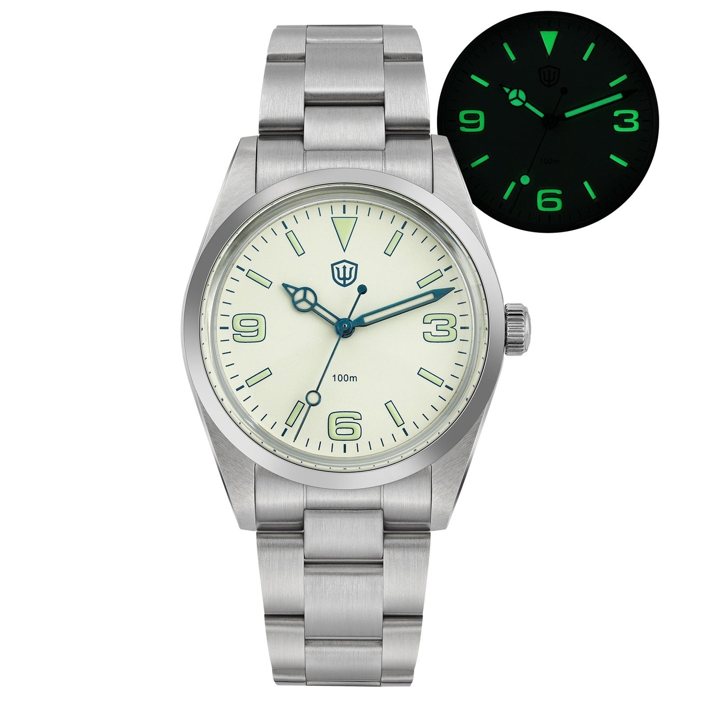 Watchdives WD1016 37mm VH31 Explore Men Watch V3