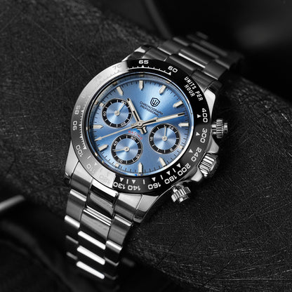 ⚡EarlyBird⚡Watchdives WD16500 38mm VK63 Chronograph Watch V2