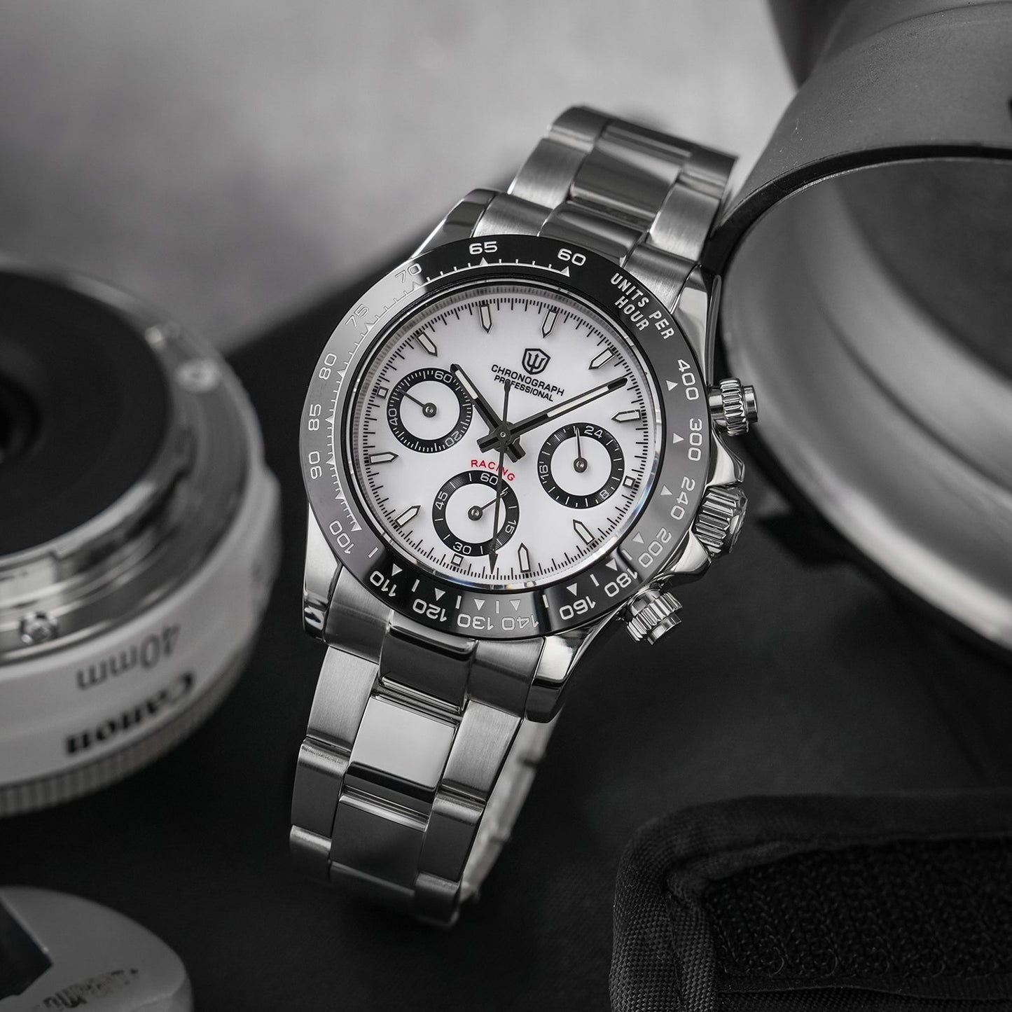 ⚡EarlyBird⚡Watchdives WD16500 38mm VK63 Chronograph Watch V2