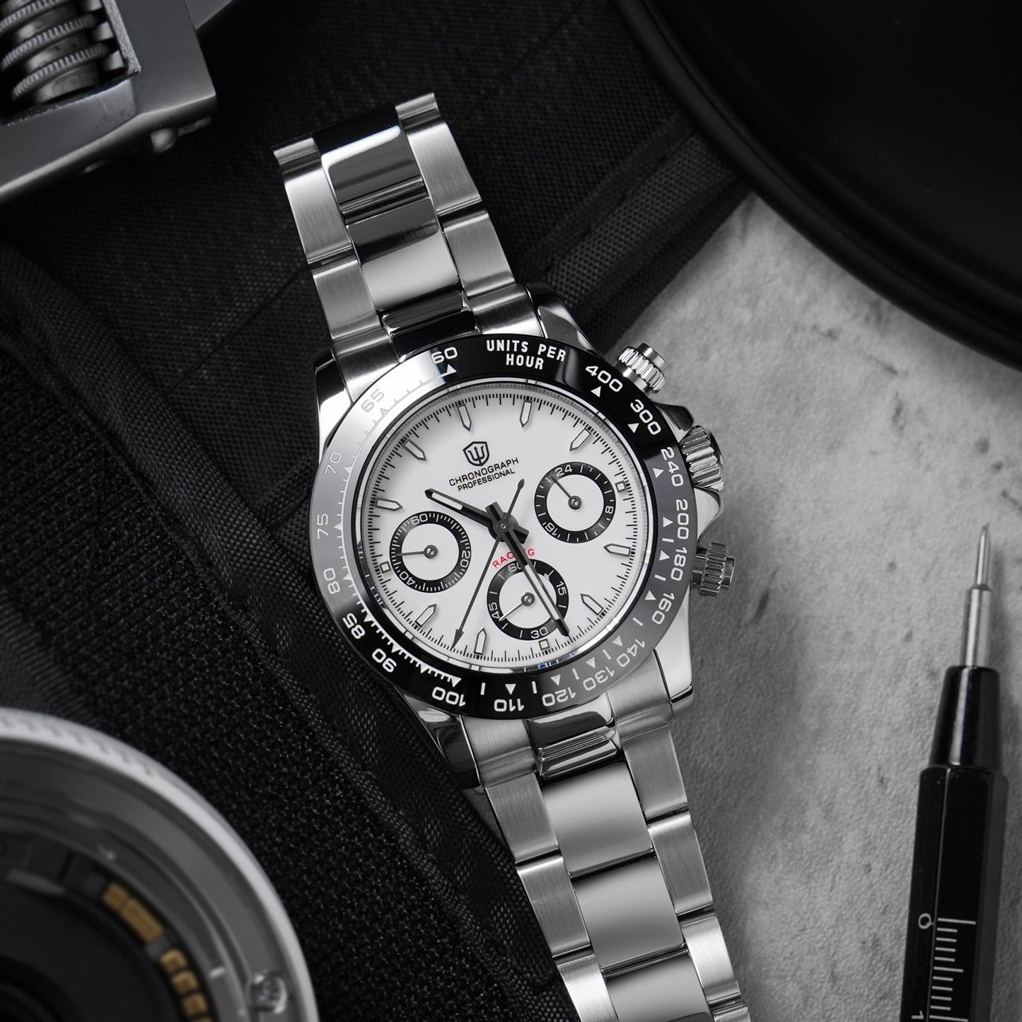⚡EarlyBird⚡Watchdives WD16500 38mm VK63 Chronograph Watch V2