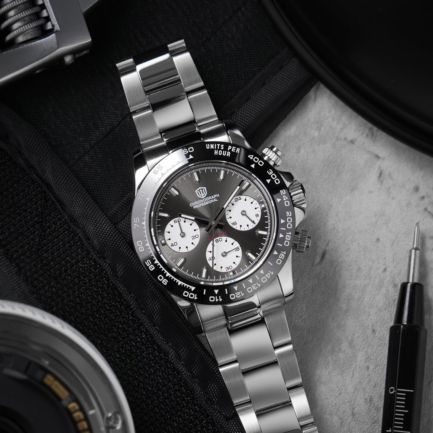 ⚡EarlyBird⚡Watchdives WD16500 38mm VK63 Chronograph Watch V2