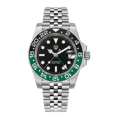 🔥WeeklyDeals🔥Watchdives WD16760 NH34 Sub GMT Watch V2