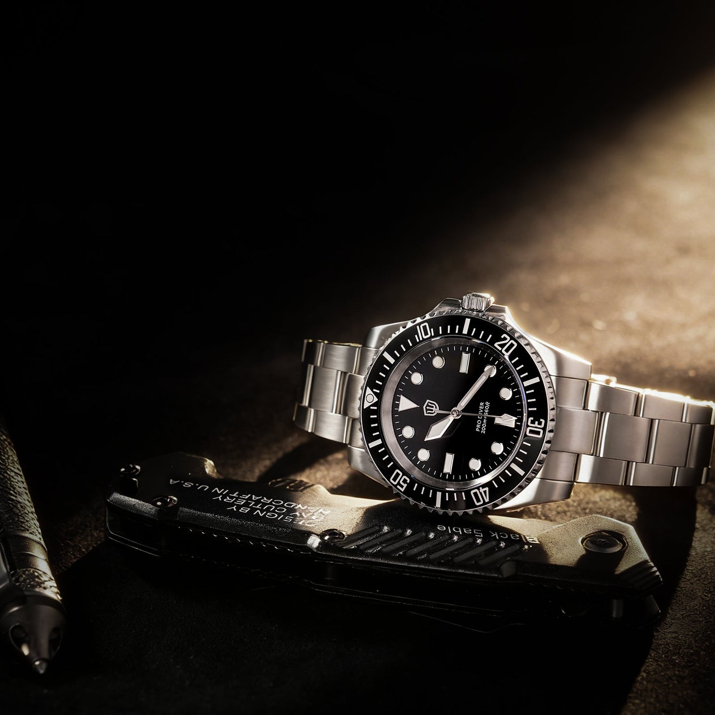 Watchdives WD1680Q VH31 Sub Diver Watch V2