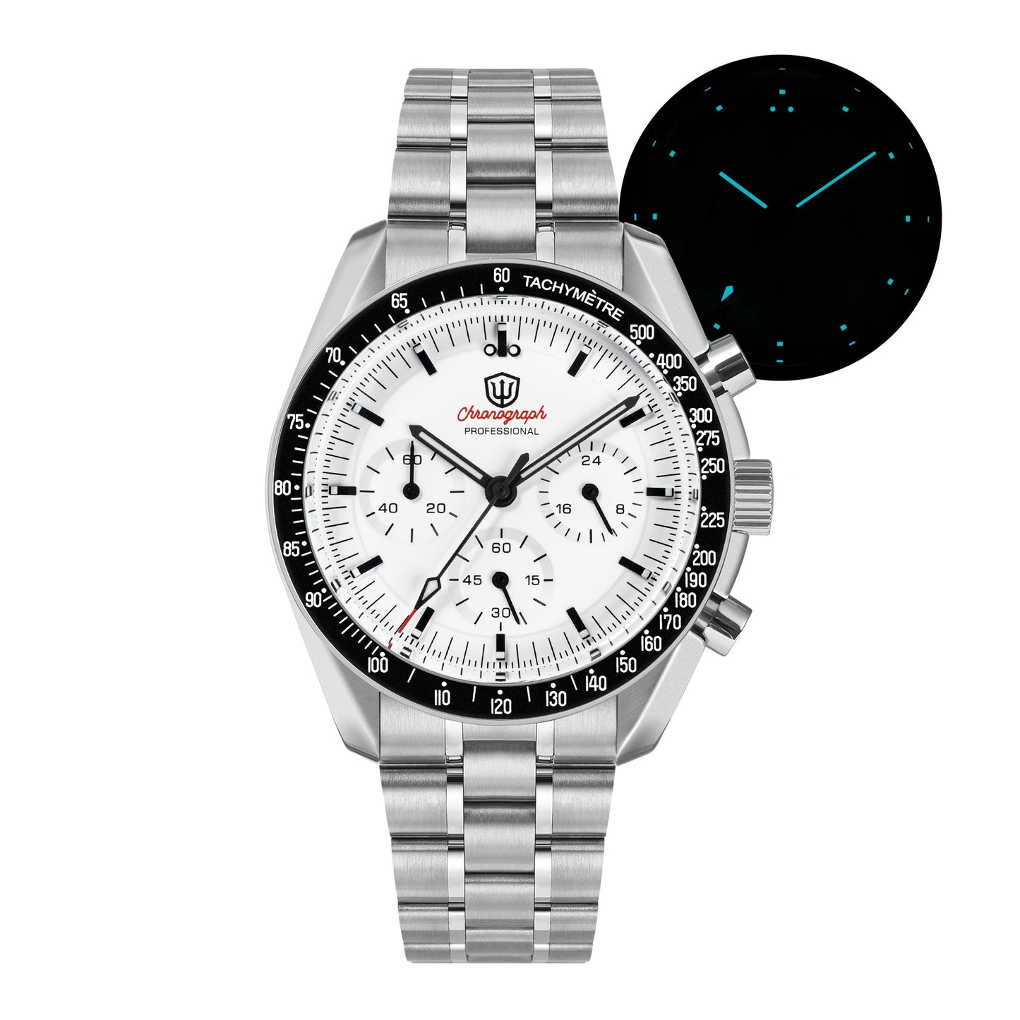 🔥SuperDeals🔥Watchdives 40mm WD1860 VK63 Chronograph Watch
