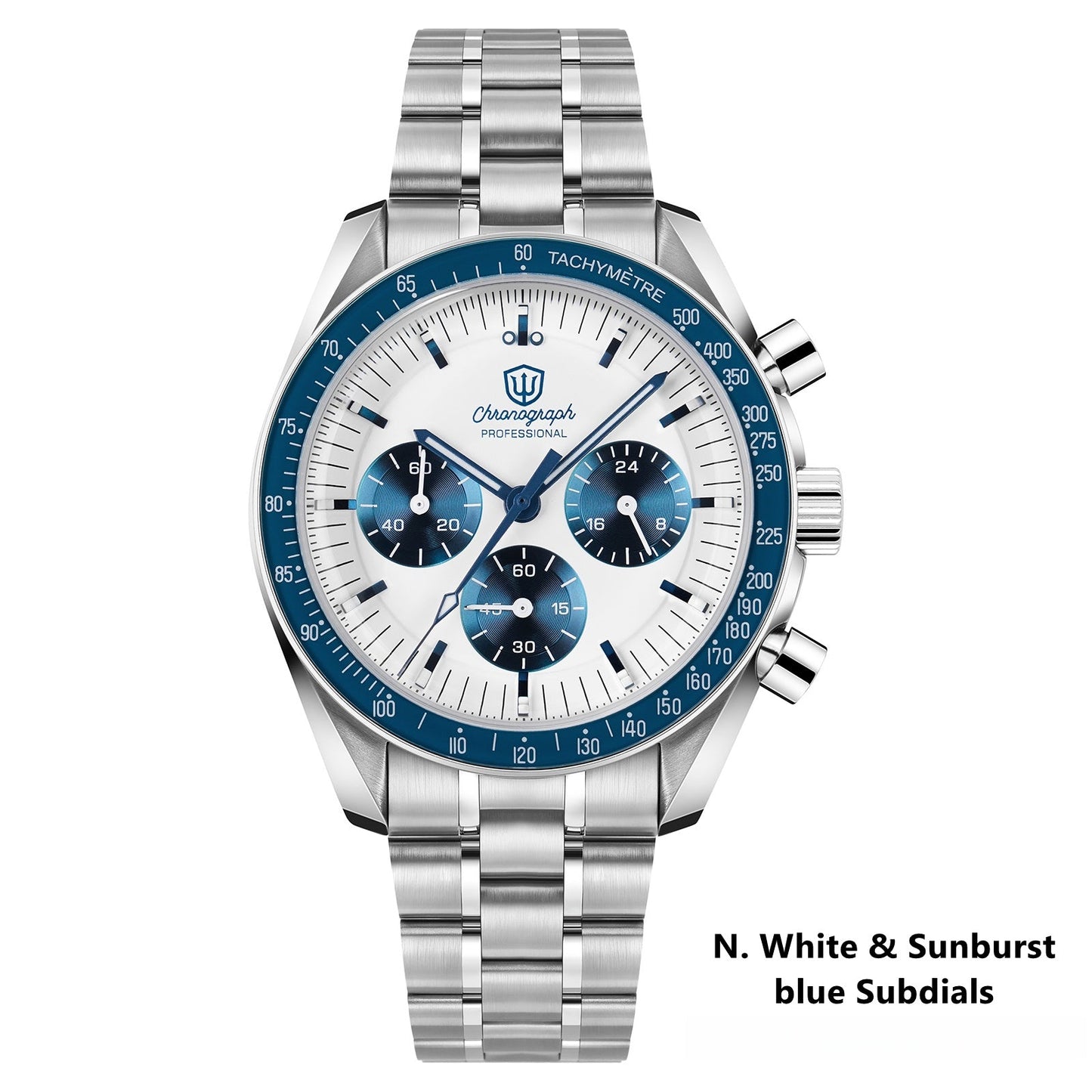🔥WeeklyDeals🔥Watchdives 39mm VK63 Chronograph Watch WD1863
