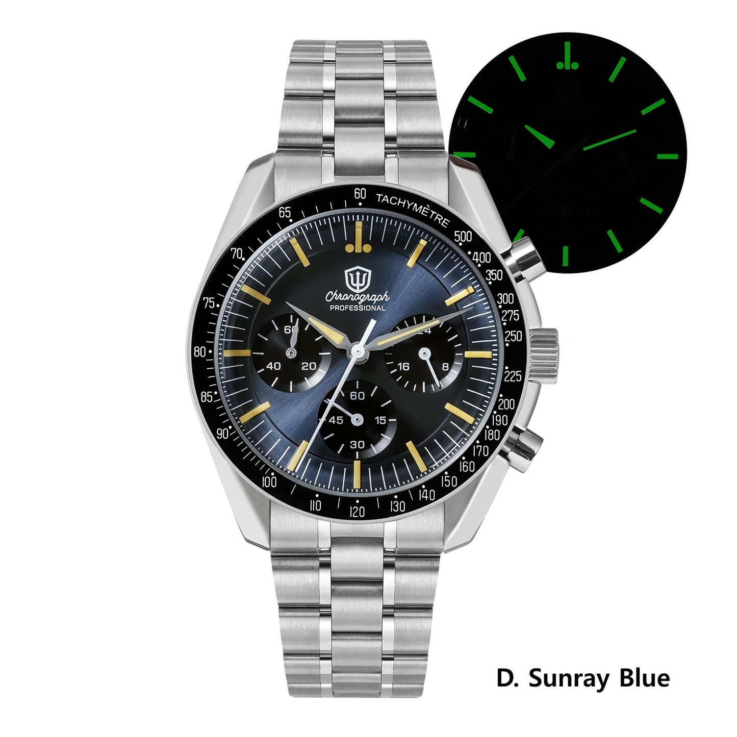 🔥WeeklyDeals🔥Watchdives 39mm VK63 Chronograph Watch WD1863