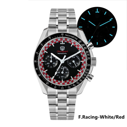 🔥WeeklyDeals🔥Watchdives 39mm VK63 Chronograph Watch WD1863
