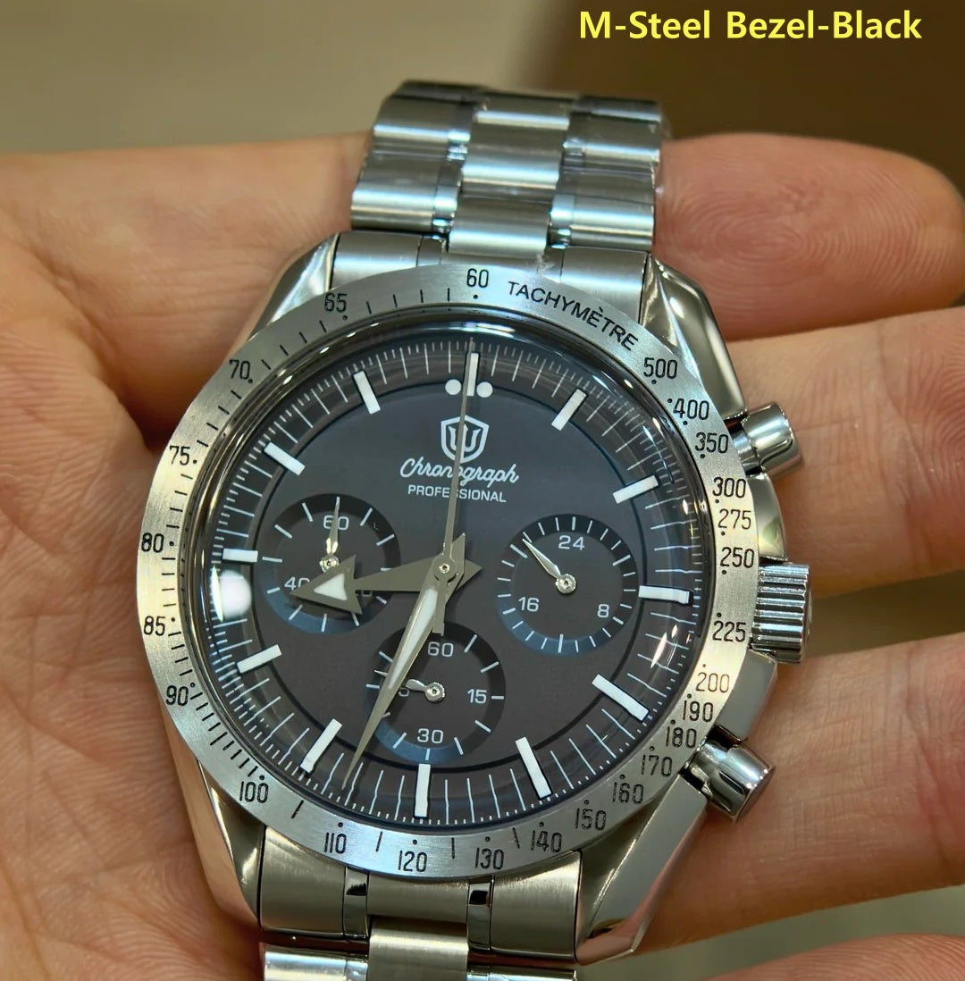 Watchdives 39mm VK63 Chronograph Watch WD1863- Classic Collection