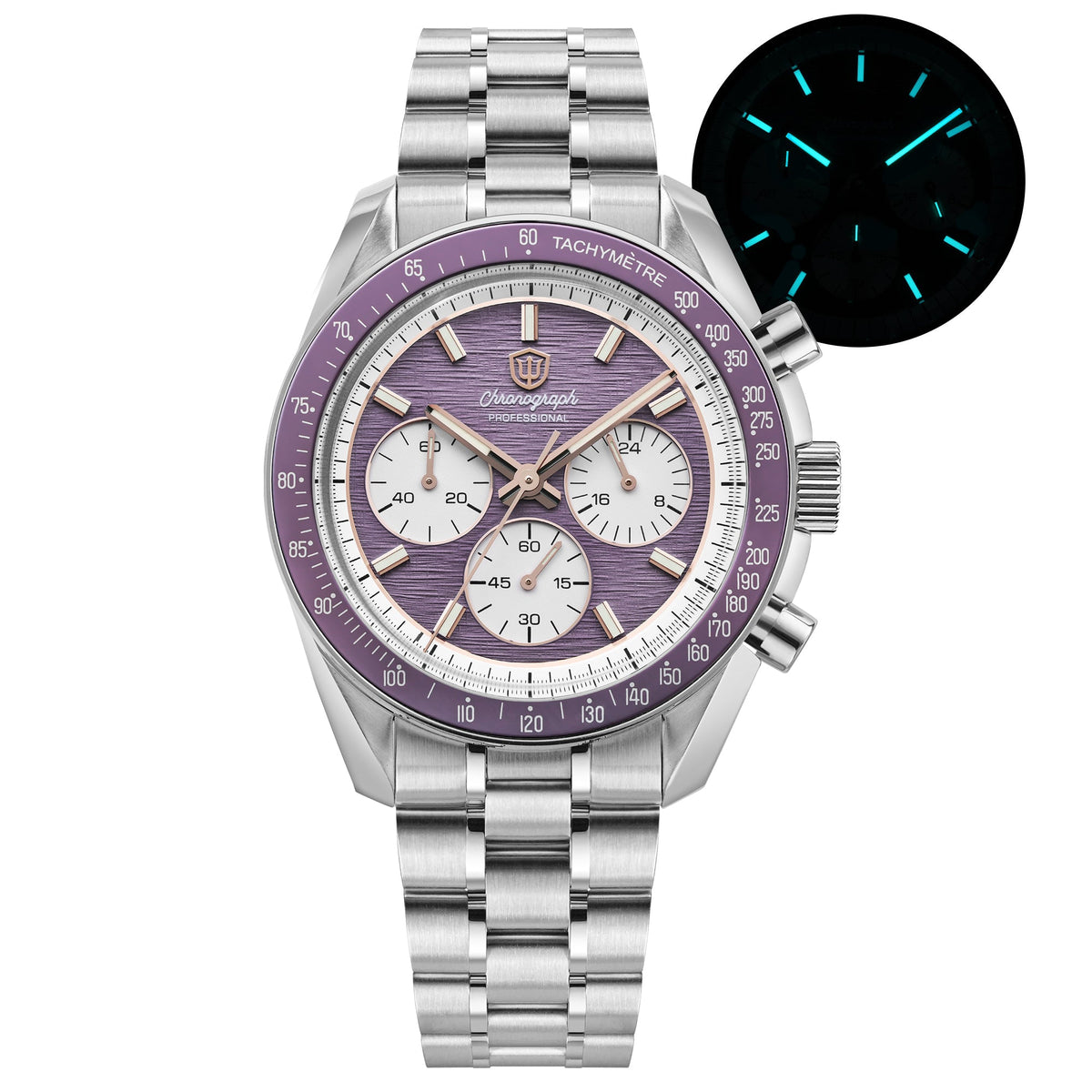 Watchdives WD1864 CAMBRIC 42mm VK63 Chronograph Watch