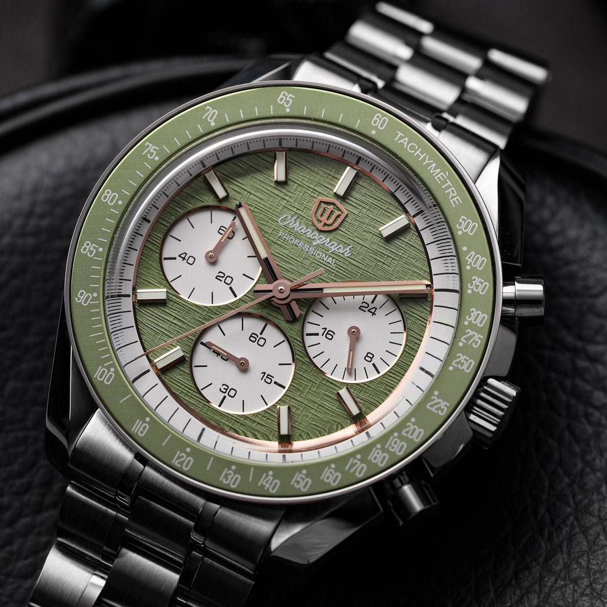 Watchdives WD1864 CAMBRIC 42mm VK63 Chronograph Watch