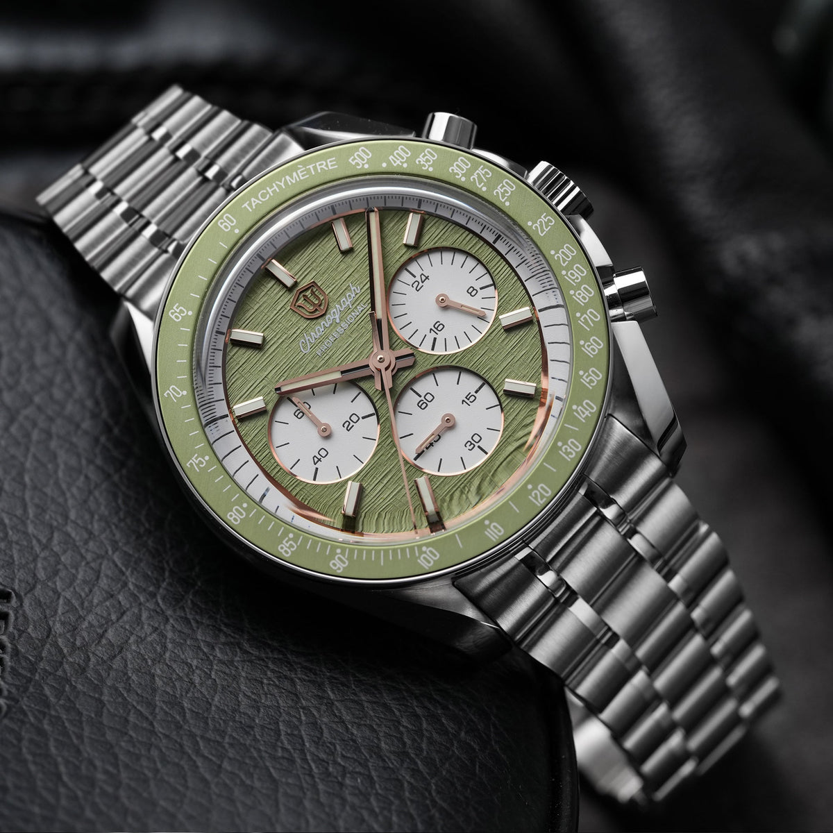 Watchdives WD1864 CAMBRIC 42mm VK63 Chronograph Watch