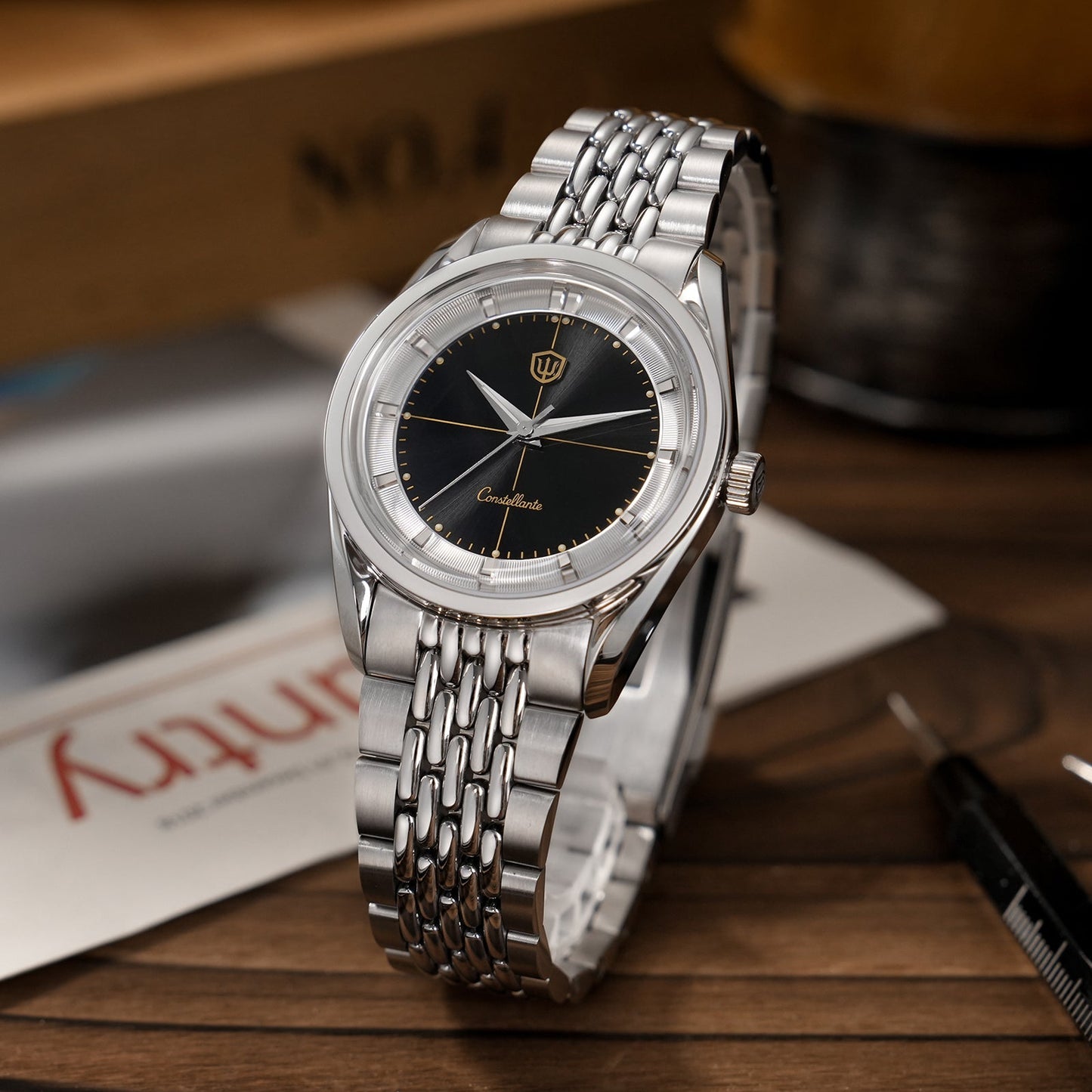 Watchdives WD1954 Arctic Classic 36mm VH31 Watch