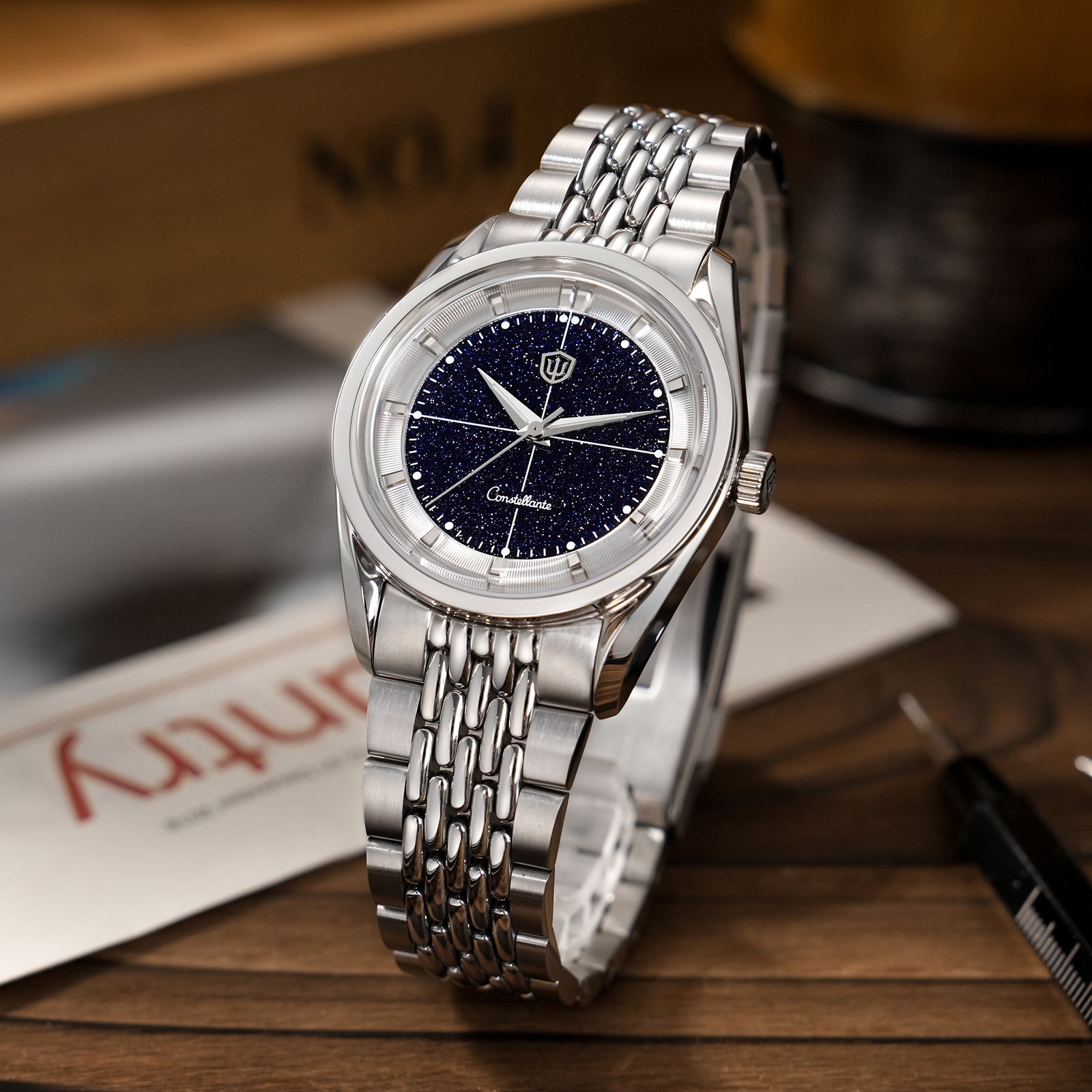 Watchdives WD1954 Arctic Classic 36mm VH31 Watch – Cronos Watch Store