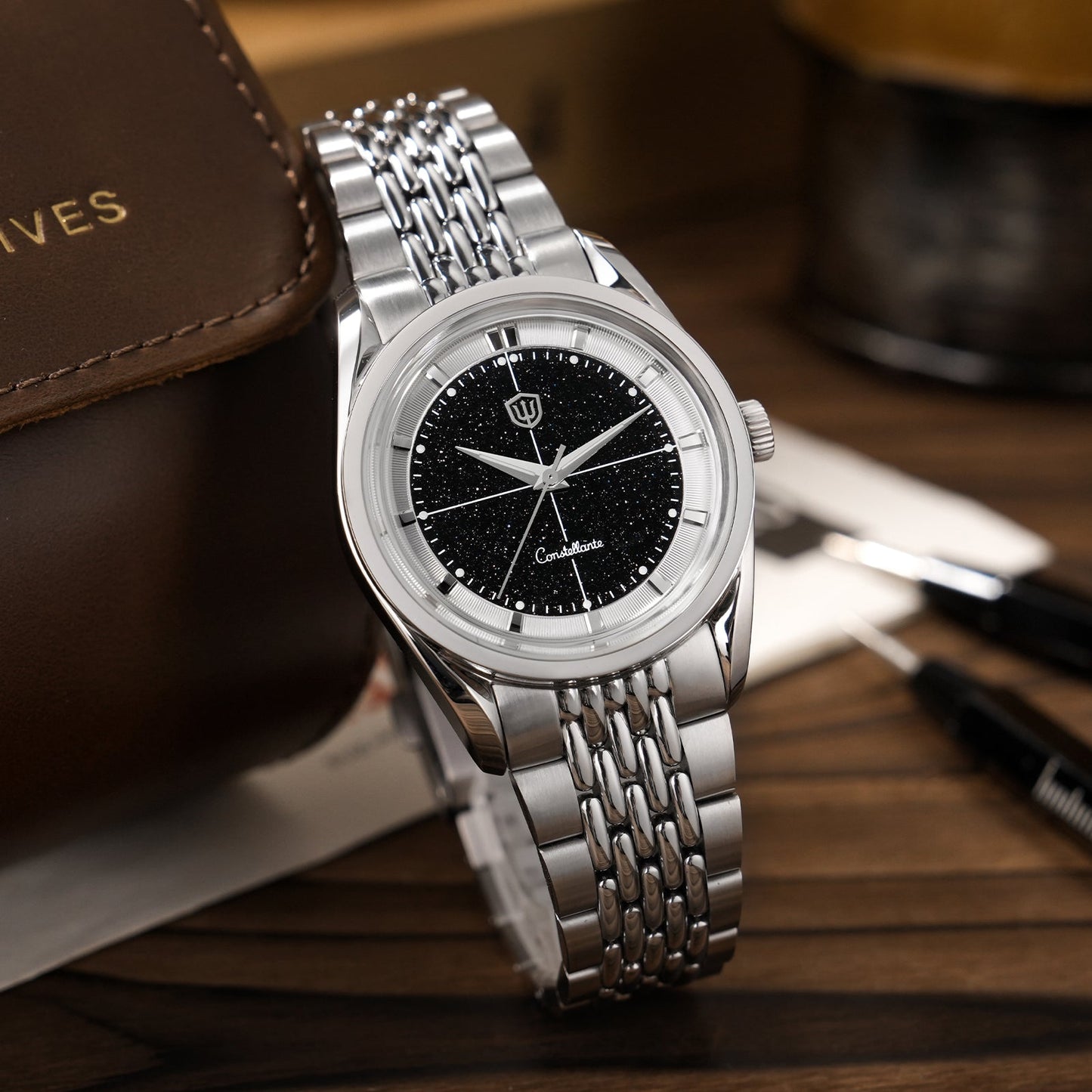 Watchdives WD1954 Arctic Classic 36mm VH31 Watch