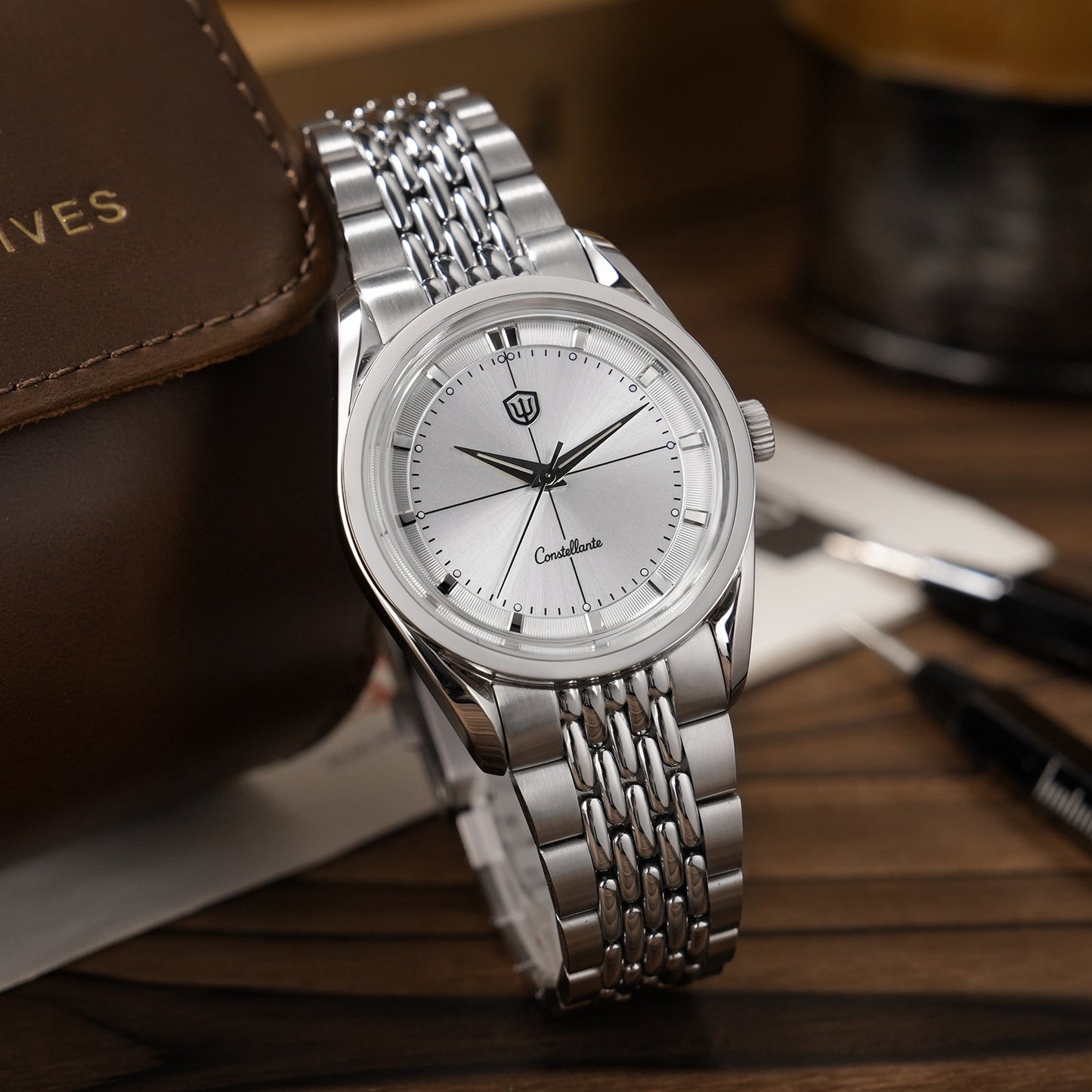 Watchdives WD1954 Arctic Classic 36mm VH31 Watch