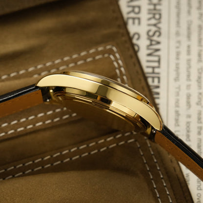 Watchdives WD1954 Arctic Classic 36mm VH31 – Gold Dial