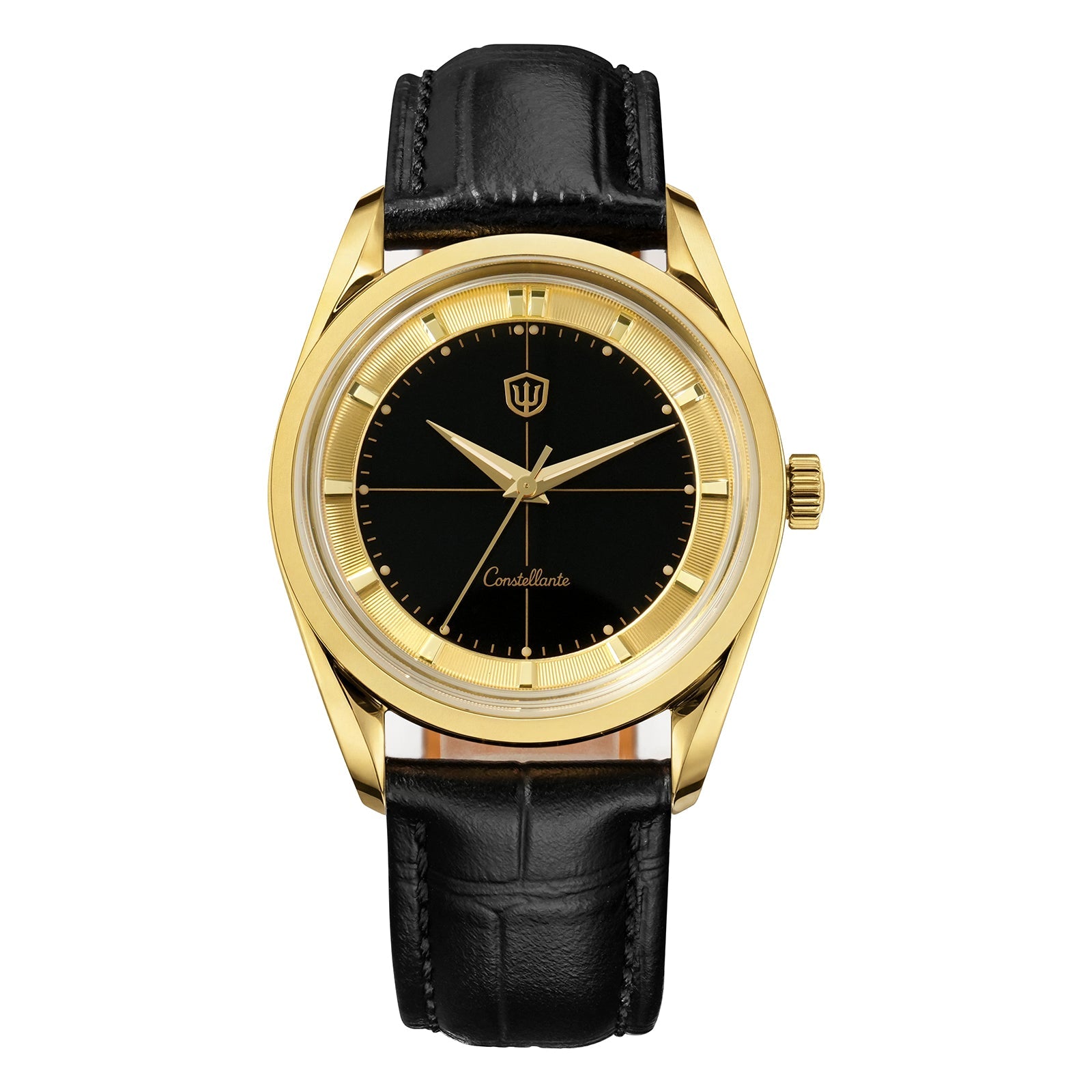Watchdives WD1954 Arctic Classic 36mm VH31 – Gold Dial – Cronos