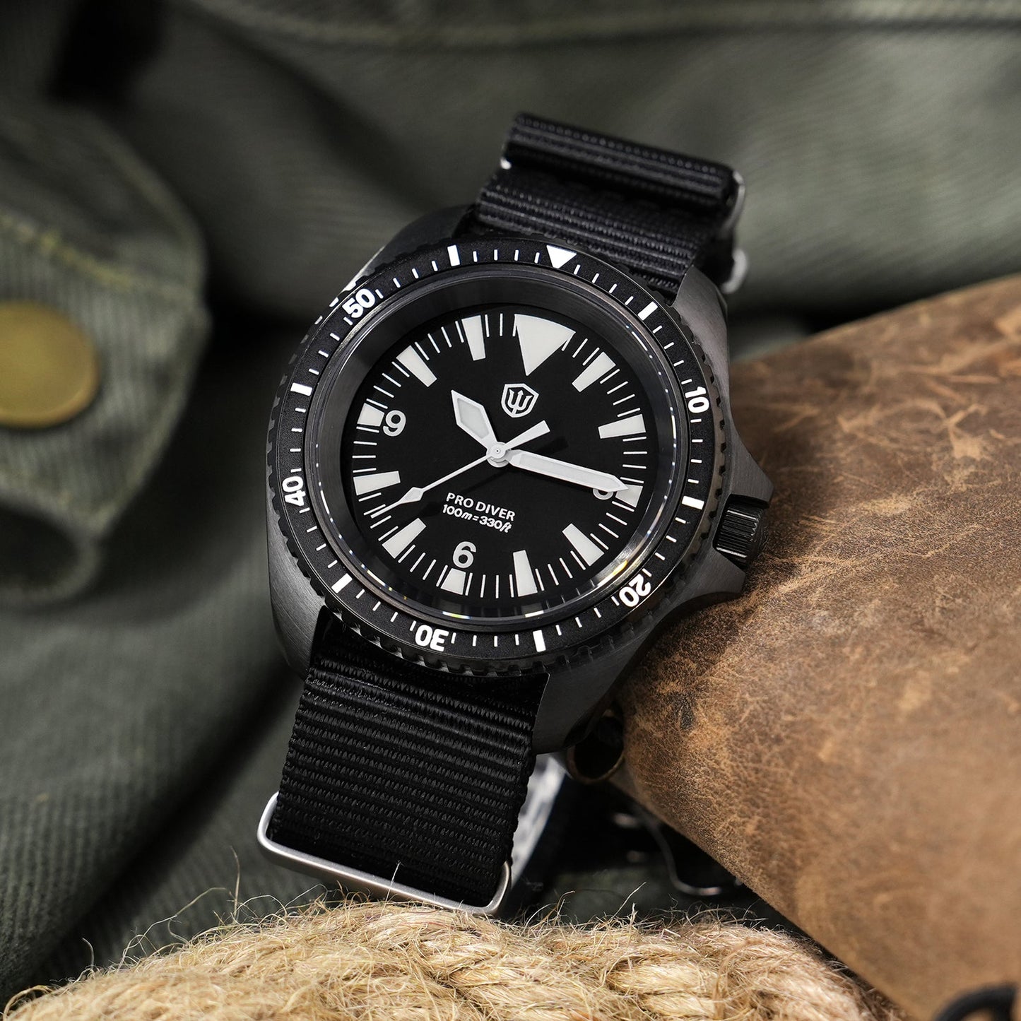 🔥WeeklyDeals🔥Watchdives WD1980 VH31 Military Diver Watch V3