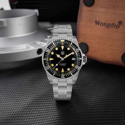 🔥WeekyDeals🔥Watchdives WD5513 NH35 38mm Vintage Sub Dive Watch