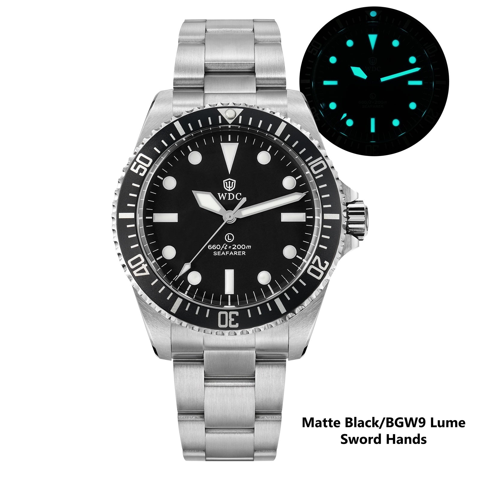 Watchdives Seafarar WD5513Q 40mm VH31 Sub Diver Watch – Cronos