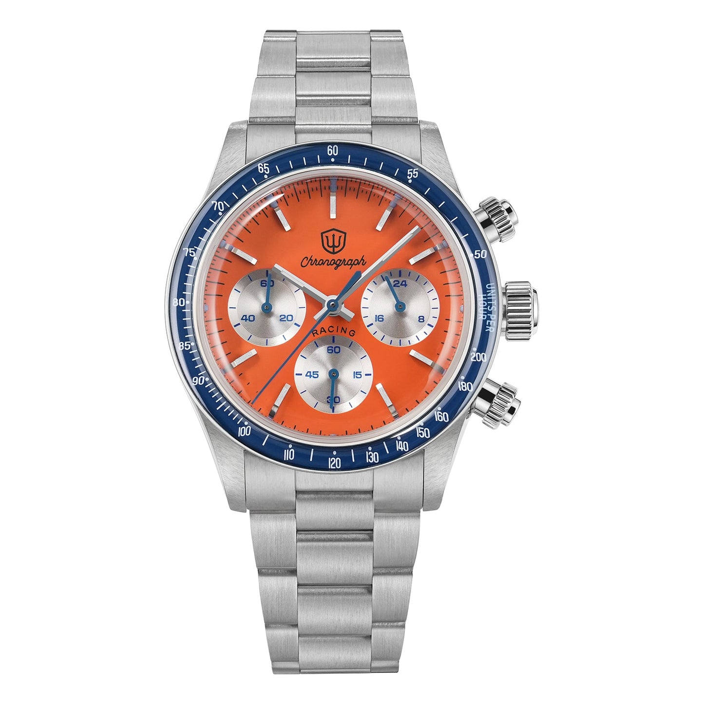 ⚡EarlyBird⚡Watchdives WD6263 Vintage Racing Chronograph Watch