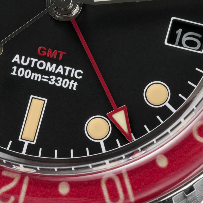 Watchdives WD6542 38mm GMT Men Watch