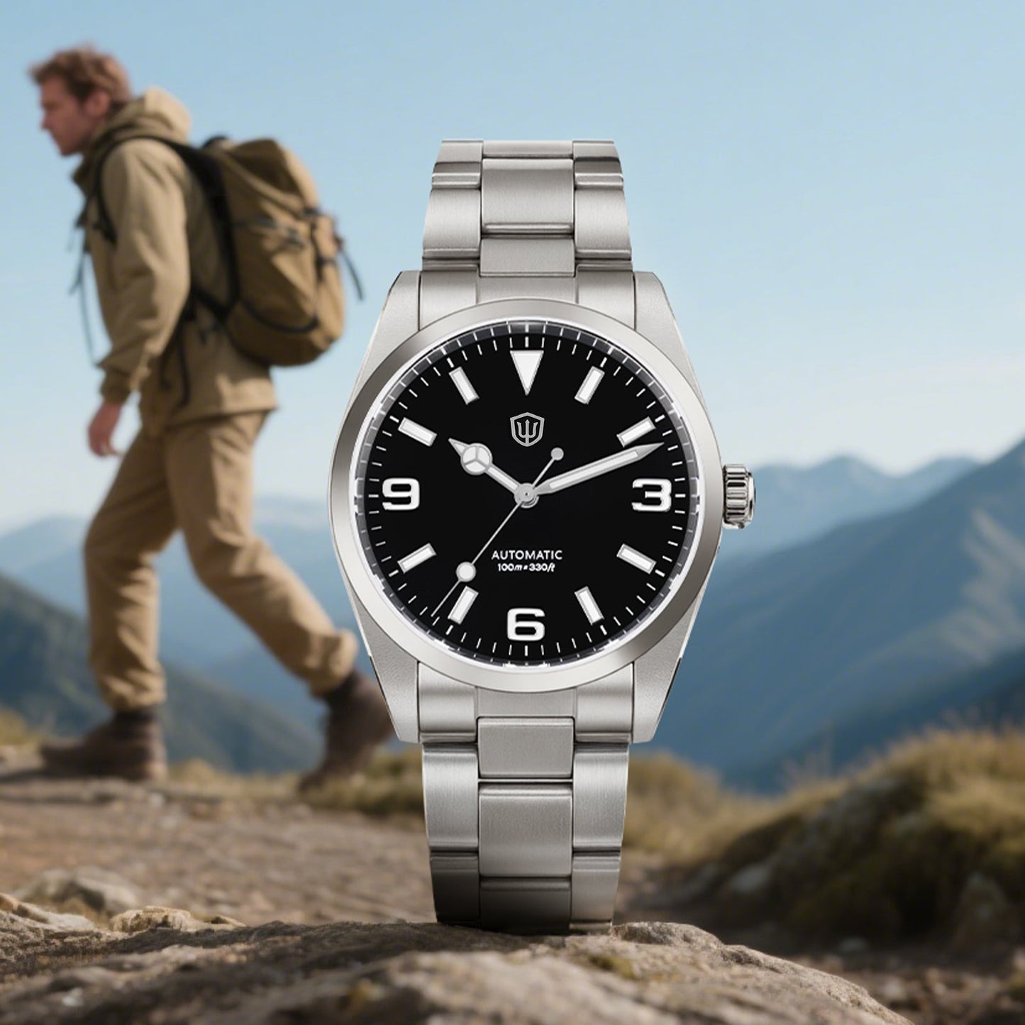 Watchdives WD6610 37mm 9015 Automatic Explore Men Watch