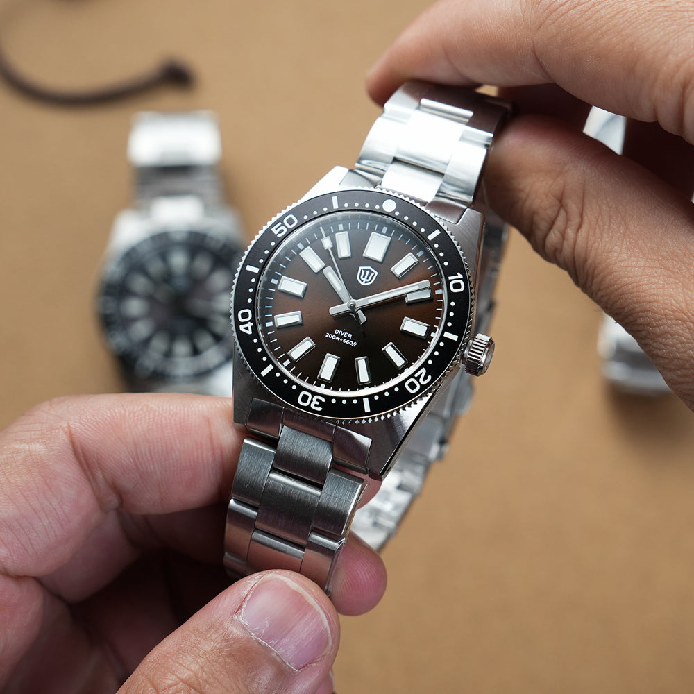 🔥WeeklyDeals🔥Watchdives WD1965 38mm VH31 62MAS Dive Watch V2