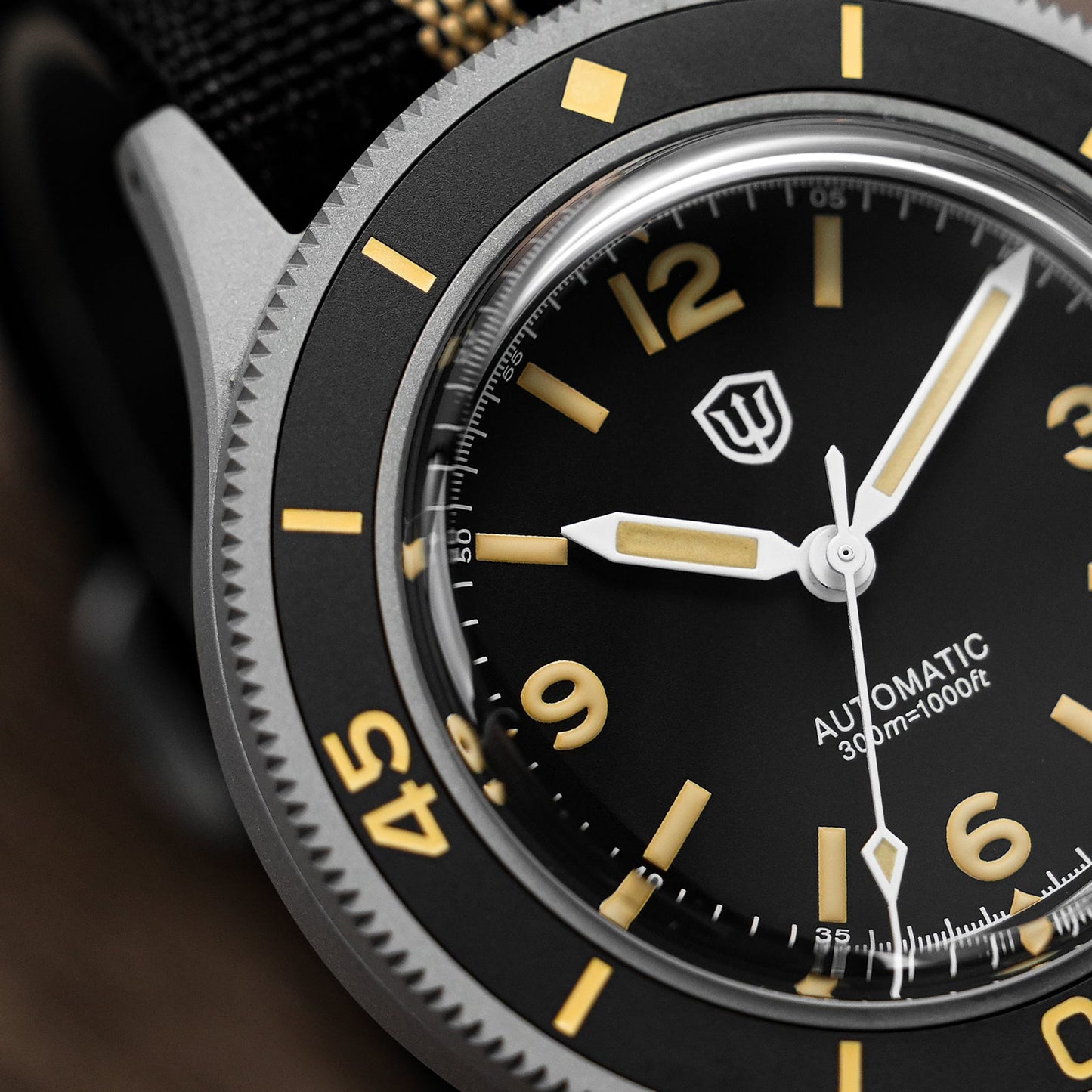 Watchdives Vintage 50-Fathoms NH35 Dive Watch V2