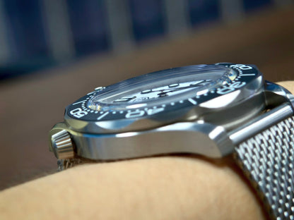 Watchdives WD007 Top Hat Sapphire PT5000 Titanium Dive Watch