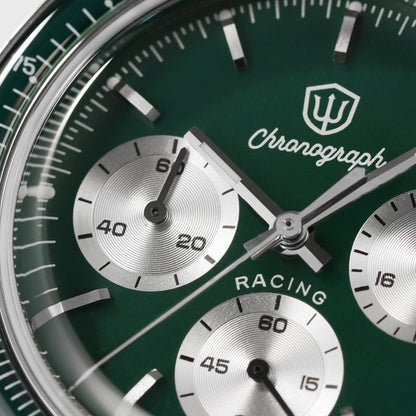 ⚡EarlyBird⚡Watchdives WD6263 Vintage Racing Chronograph Watch