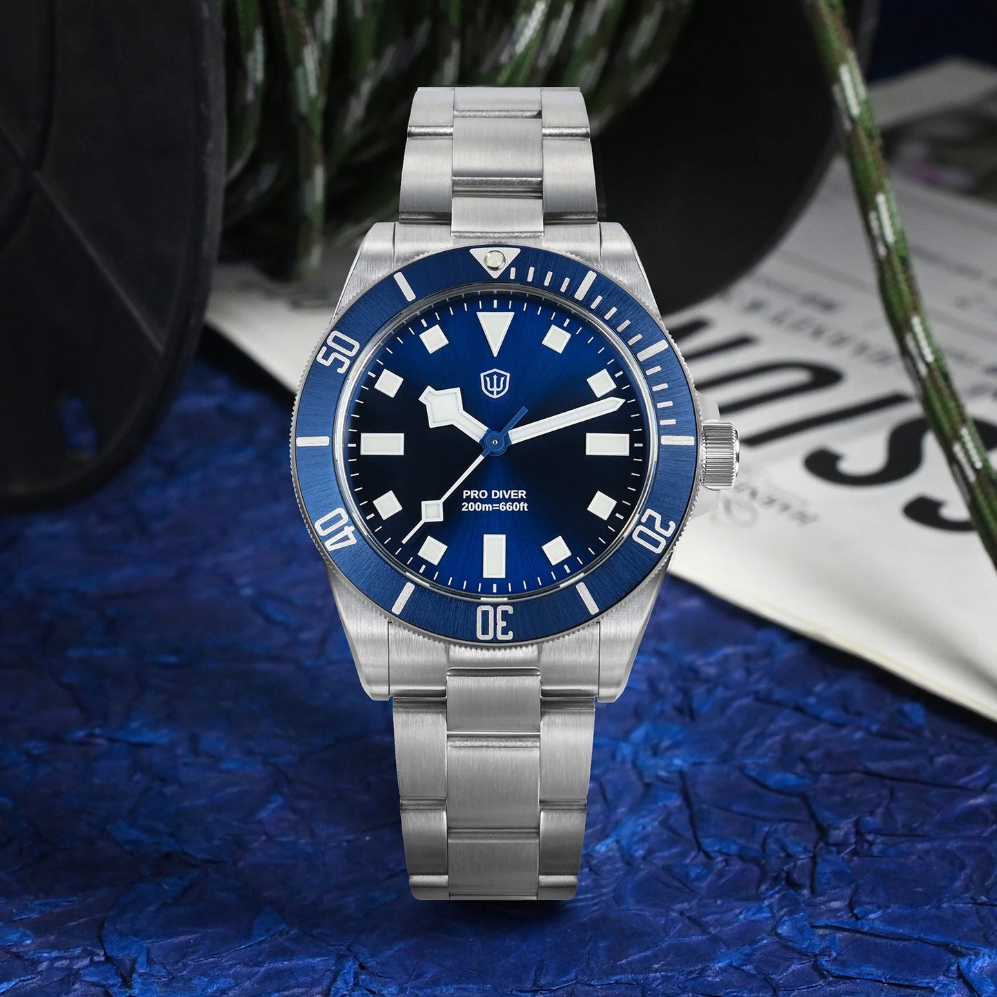 🔥WeeklyDeals🔥Watchdives WD1969B PRO 38mm VH31 Dive Watch