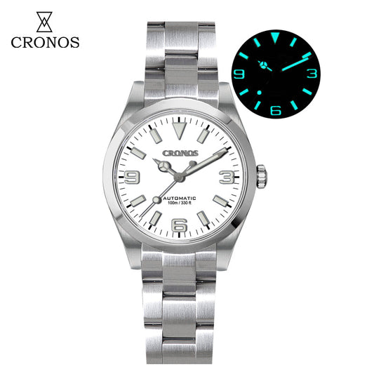 Cronos 36mm Explore NH35 Automatic Watch L6019