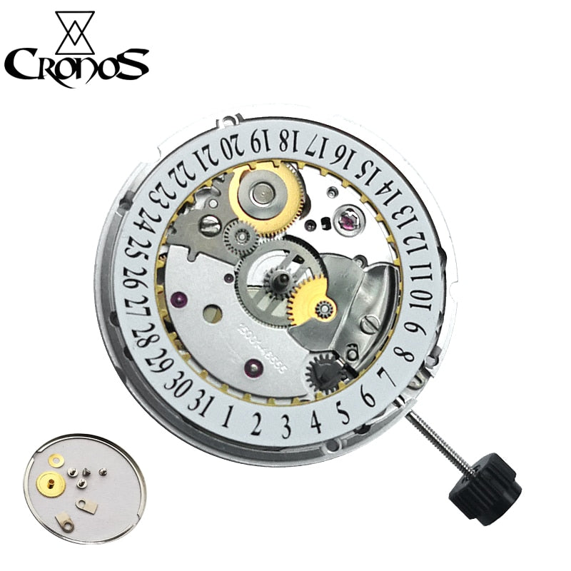 Cronos Automatic Movement PT5000 Watch Parts Replacement – Cronos Watch ...